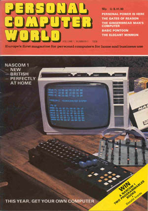 PCW First Issue Nascom 1
